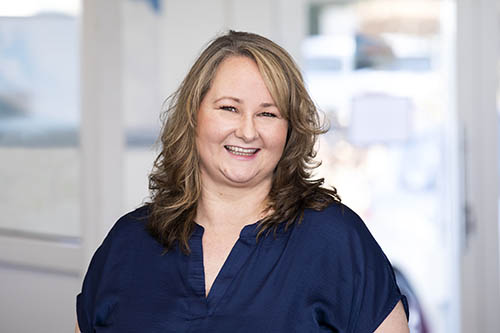 Mitarbeiterin vom Reisebüro Agnes Fortmeier